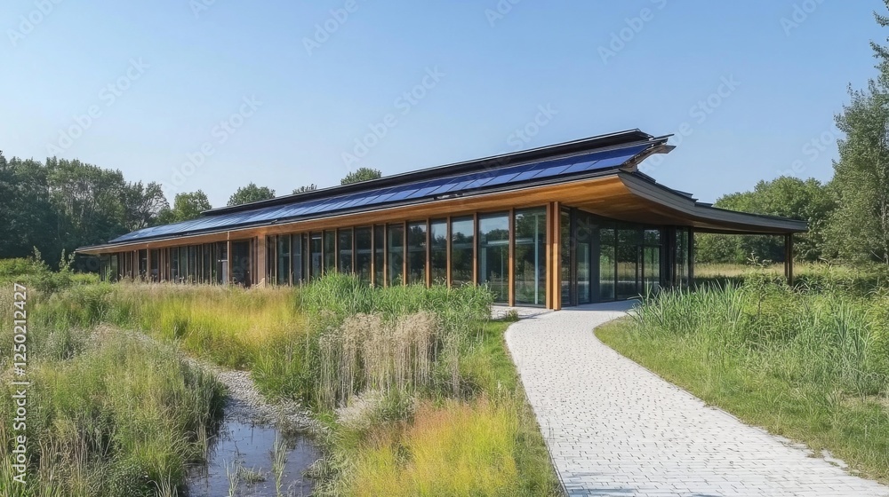Solar panels under bright sunlight, clean and minimalistic design. Harnessing renewable energy for a sustainable future. Solar panels under bright sunlight, clean and minimalistic design. Harnessing renewable energy for a sustainable future.