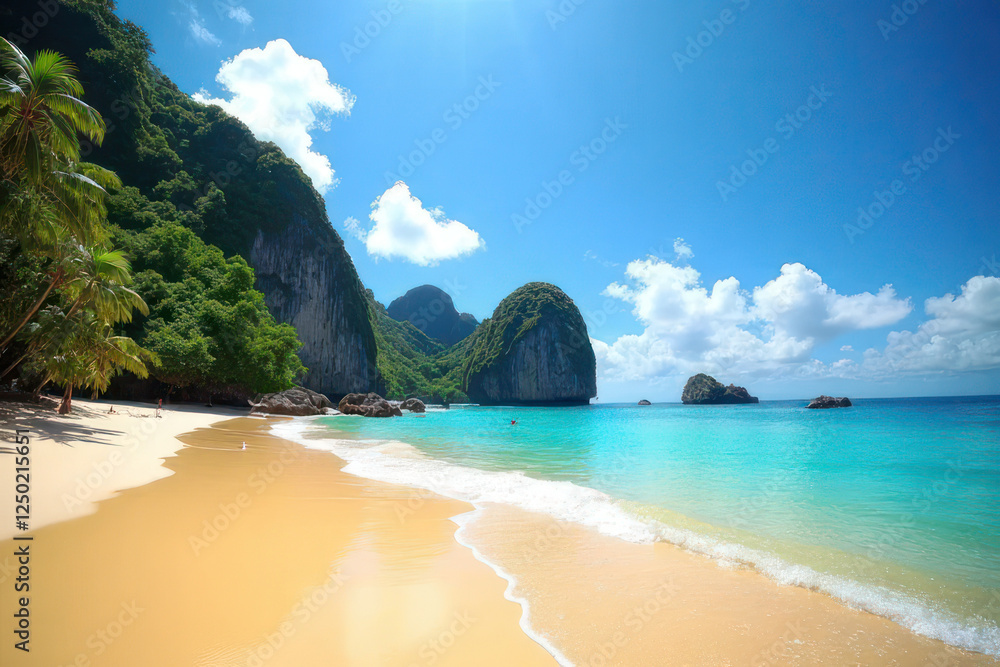 Obraz premium tropical beach in thailand