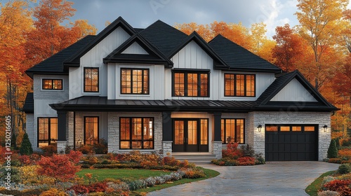 Autumnal Luxury Home