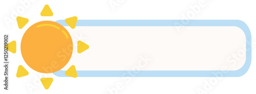 Sun Solar System Name Tag