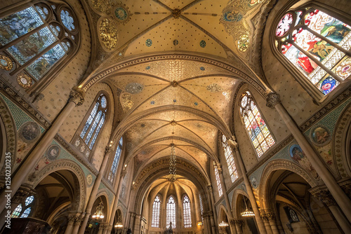 Wallpaper Mural Vaulted ceiling in a historic church Torontodigital.ca