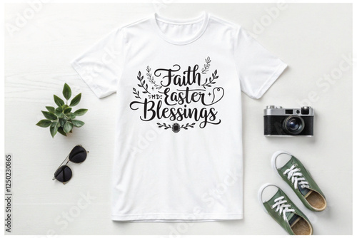 Faithful Easter T-Shirt Design Bundle