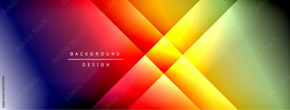 Colorful gradient with lines made of shadow and light. Creative background Colorful gradient with lines made of shadow and light. Creative background