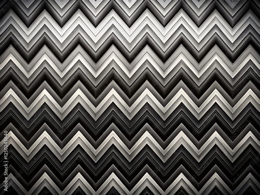 Monochrome Grain Zigzag Pattern: Abstract Minimalist Background Texture Monochrome Grain Zigzag Pattern: Abstract Minimalist Background Texture