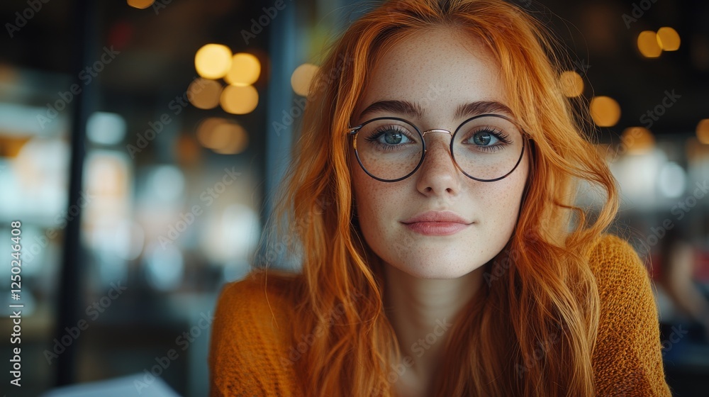 Relaxing afternoon portrait of young woman at home in cozy atmosphere Relaxing afternoon portrait of young woman at home in cozy atmosphere