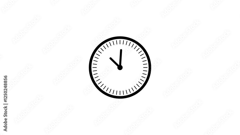 Wall clock. Stopwatch timer clock icon. Wall clock. Stopwatch timer clock icon.