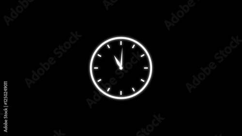 Wallpaper Mural Wall clock. Stopwatch timer clock icon. Torontodigital.ca