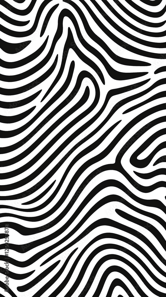 Abstract Zebra Pattern Graphic Design - Phone Wallpaper Abstract Zebra Pattern Graphic Design - Phone Wallpaper