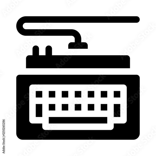 Keyboard glyph icon