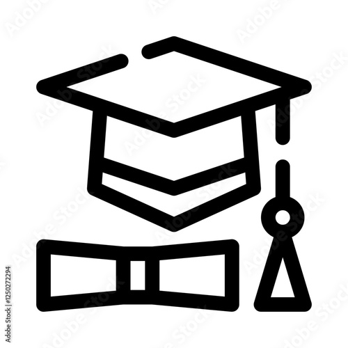 Graduation Cap line icon