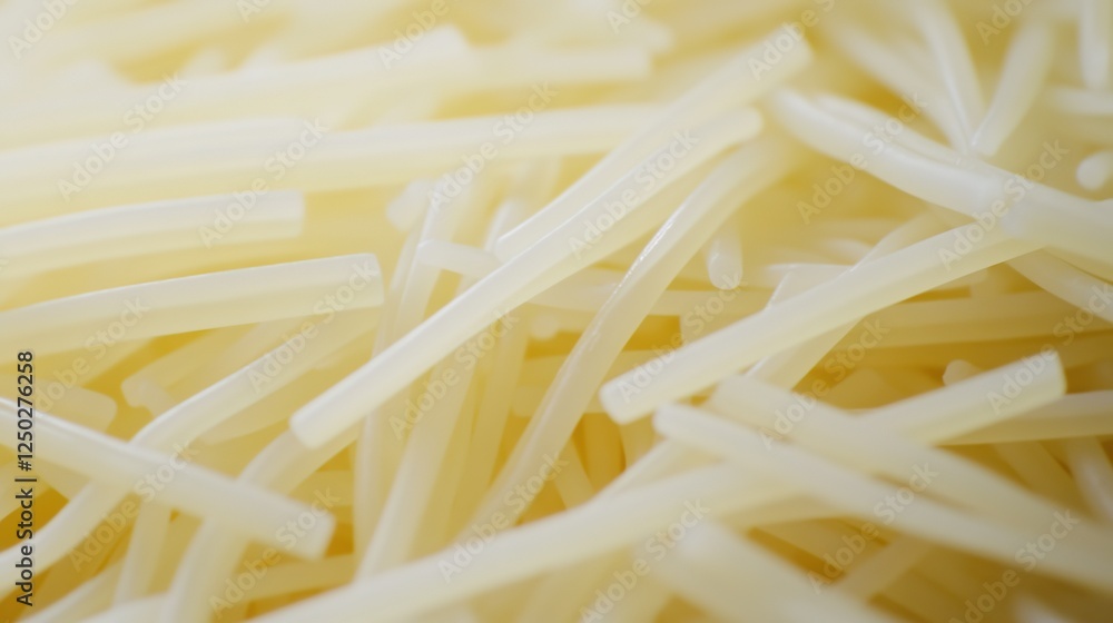 Close Up of Freshly Made Pasta Noodles, Artisanal Italian Cuisine Close Up of Freshly Made Pasta Noodles, Artisanal Italian Cuisine
