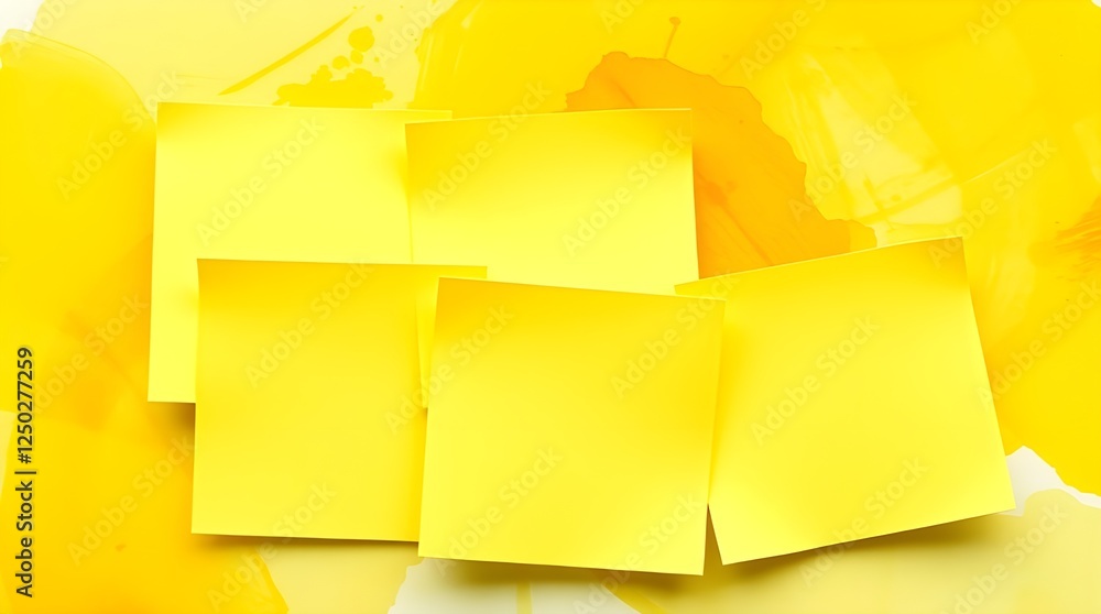 Fototapeta premium Colorful sticky notes background is perfect for creative projects, presentations, and ideas