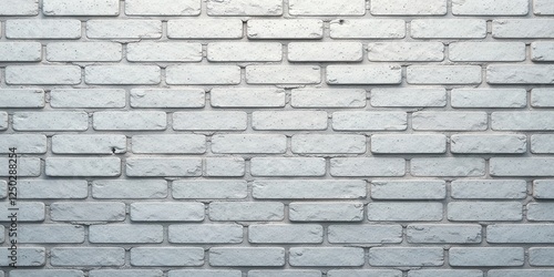 Wallpaper Mural Clean White Brick Wall Texture A Seamless Background Image for Design Projects Torontodigital.ca