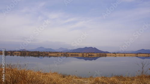 lake in the mountains