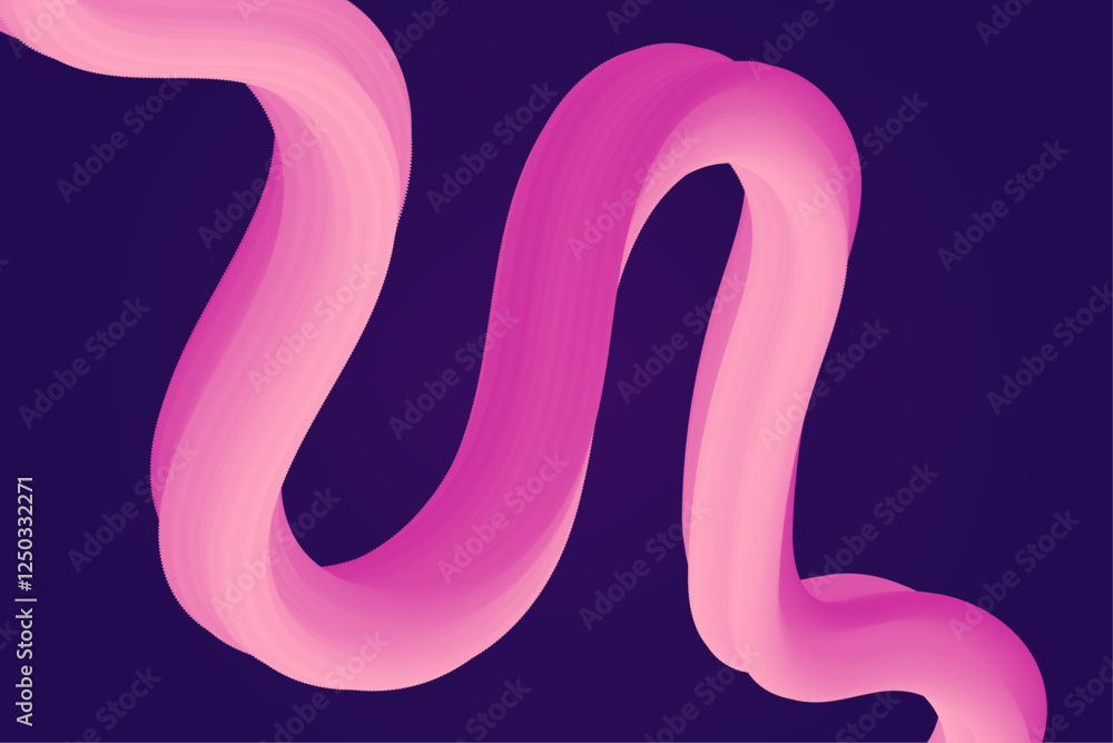 Abstract Fluid Curves with Vibrant Neon Colors Abstract Fluid Curves with Vibrant Neon Colors