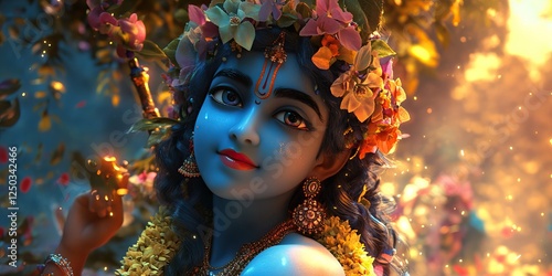 Krishna, the Hindu God of Love, Devotion, and Compassion