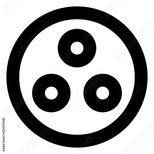 Movie Tape - Simple Minimalist Sport Icon