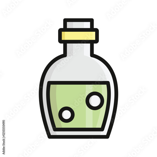 Grab this amazing icon of syrup bottle with medicine box