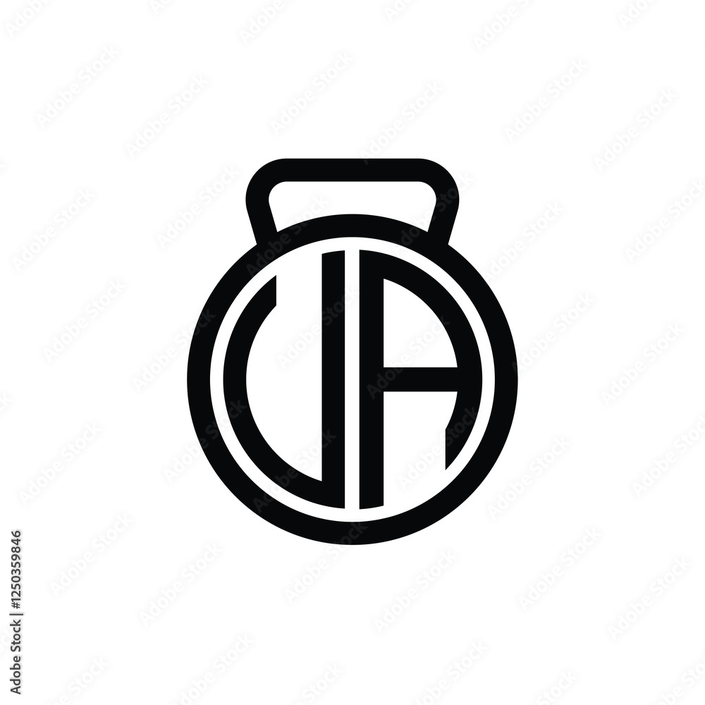 UA monogram logo design letter text name symbol monochrome logotype alphabet character simple logo UA monogram logo design letter text name symbol monochrome logotype alphabet character simple logo