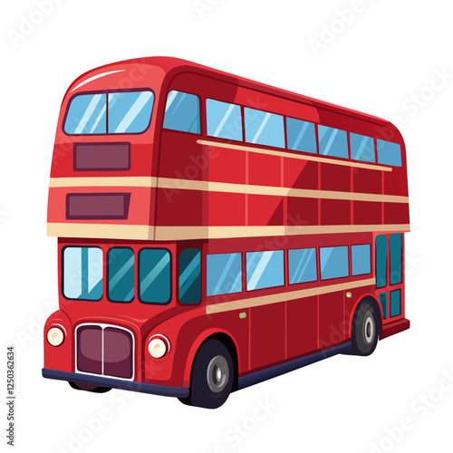 red double decker bus