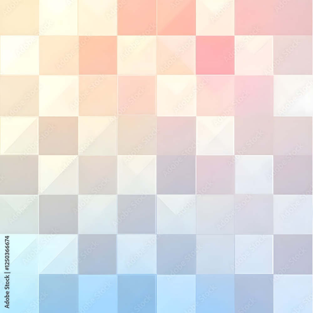 Pastel Toned Geometric Mosaic Minimal Abstract Background Pattern Design Pastel Toned Geometric Mosaic Minimal Abstract Background Pattern Design