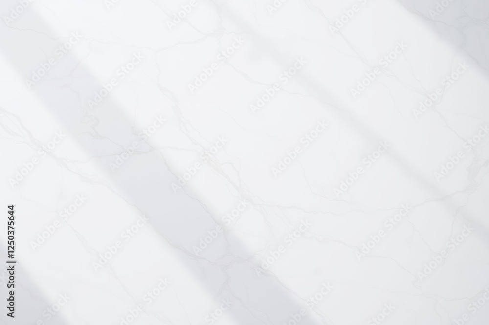 Obraz premium White Marble Texture with Shadow Overlay