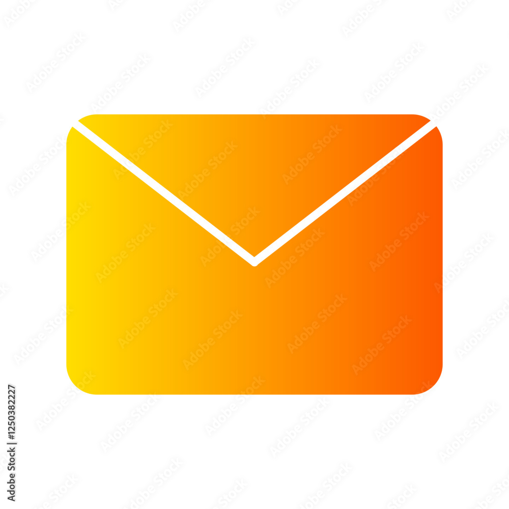envelope gradient icon envelope gradient icon