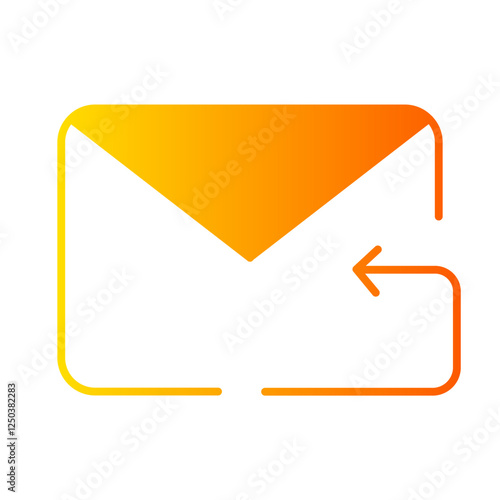 inbound gradient icon