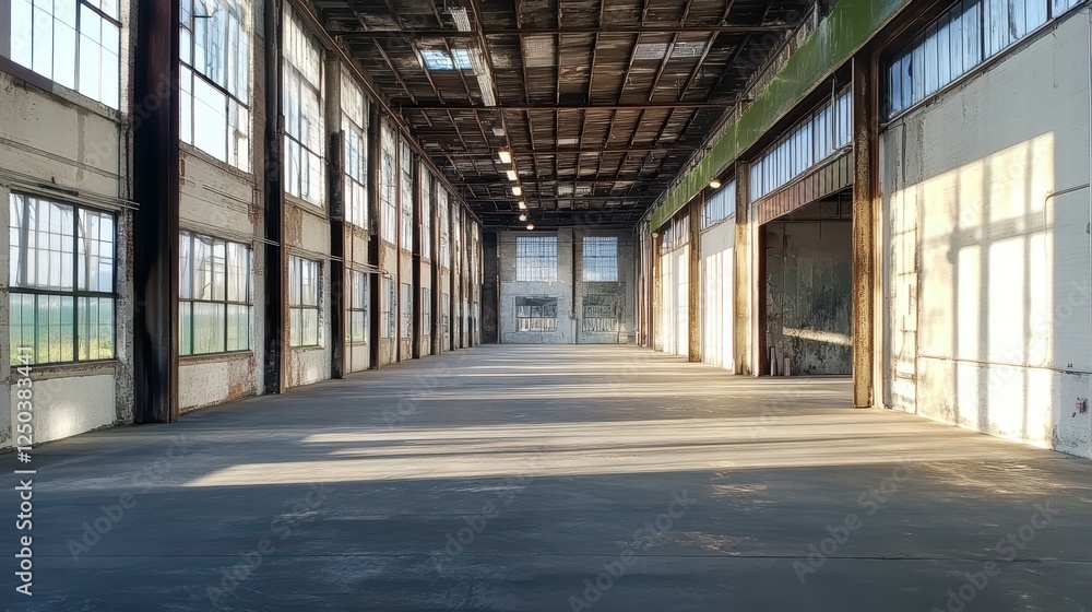 Industrial Facility Retrofitted for Solar Energy with Abundant Natural Light Industrial Facility Retrofitted for Solar Energy with Abundant Natural Light