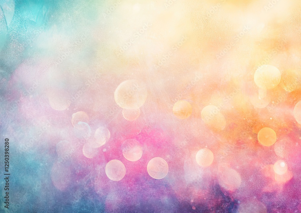 Colorful bokeh background, light flares, abstract design, website template Colorful bokeh background, light flares, abstract design, website template
