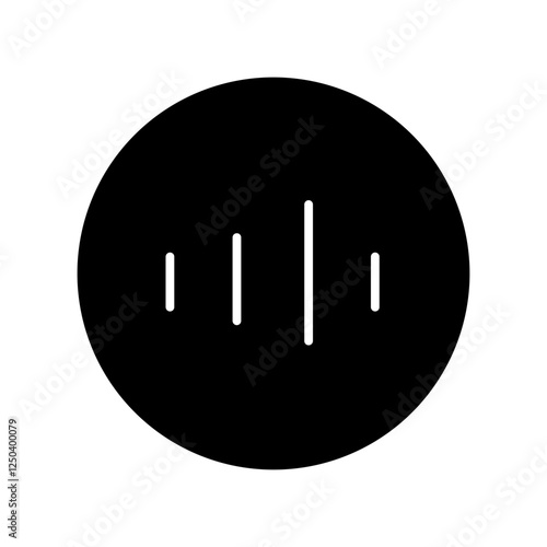 voice message glyph icon