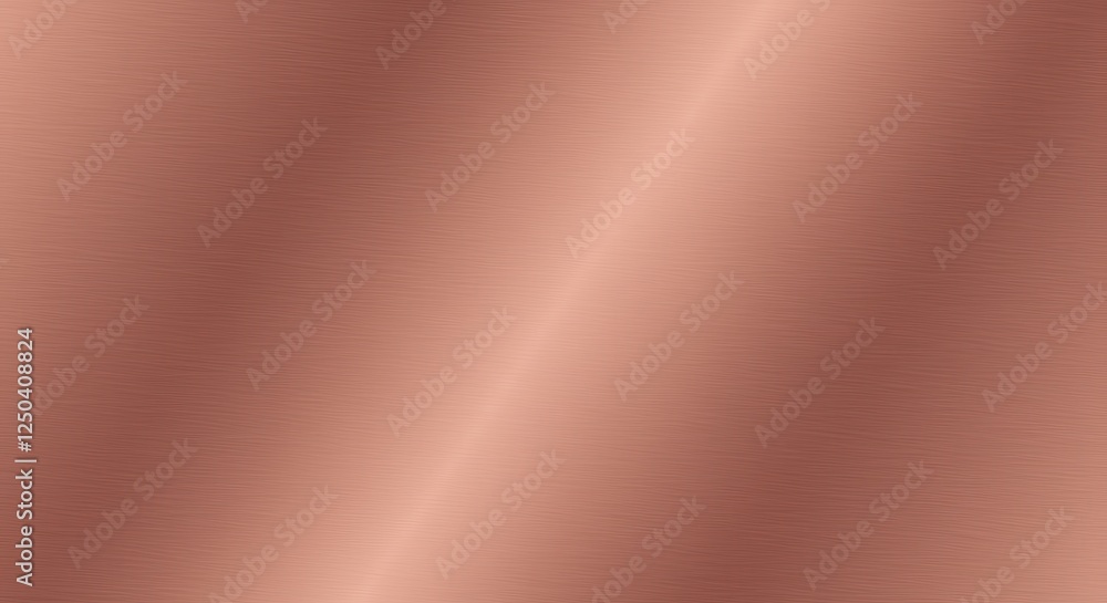 Smooth copper surface, metallic texture, gradient light reflection, minimalist abstract background, soft sheen, rose gold hue, seamless pattern, polished metal Smooth copper surface, metallic texture, gradient light reflection, minimalist abstract background, soft sheen, rose gold hue, seamless pattern, polished metal