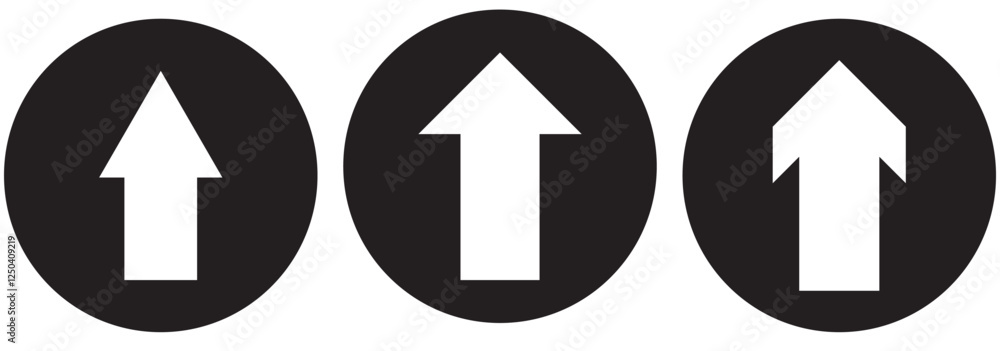 Print Up arrow on transparent background . 1176 Print Up arrow on transparent background . 1176