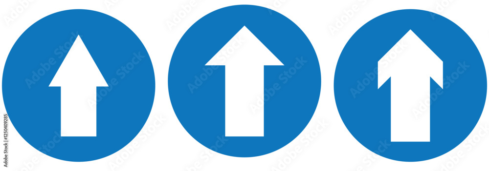 Print Three up arrows icon. Vector illustration. 1176 Print Three up arrows icon. Vector illustration. 1176