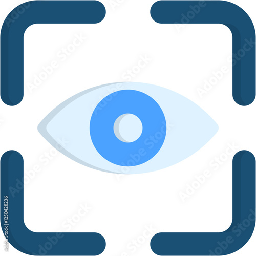 Eye Recognition Icon