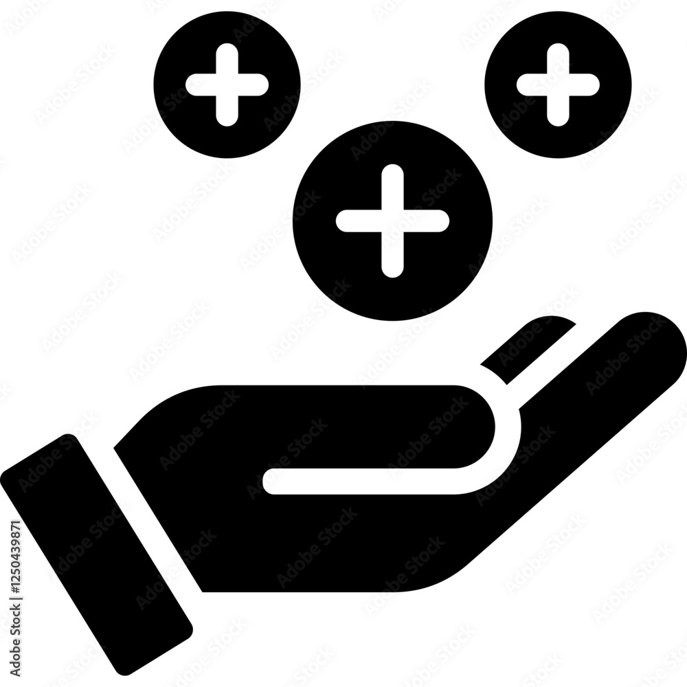 Fototapeta premium Benefits Icon