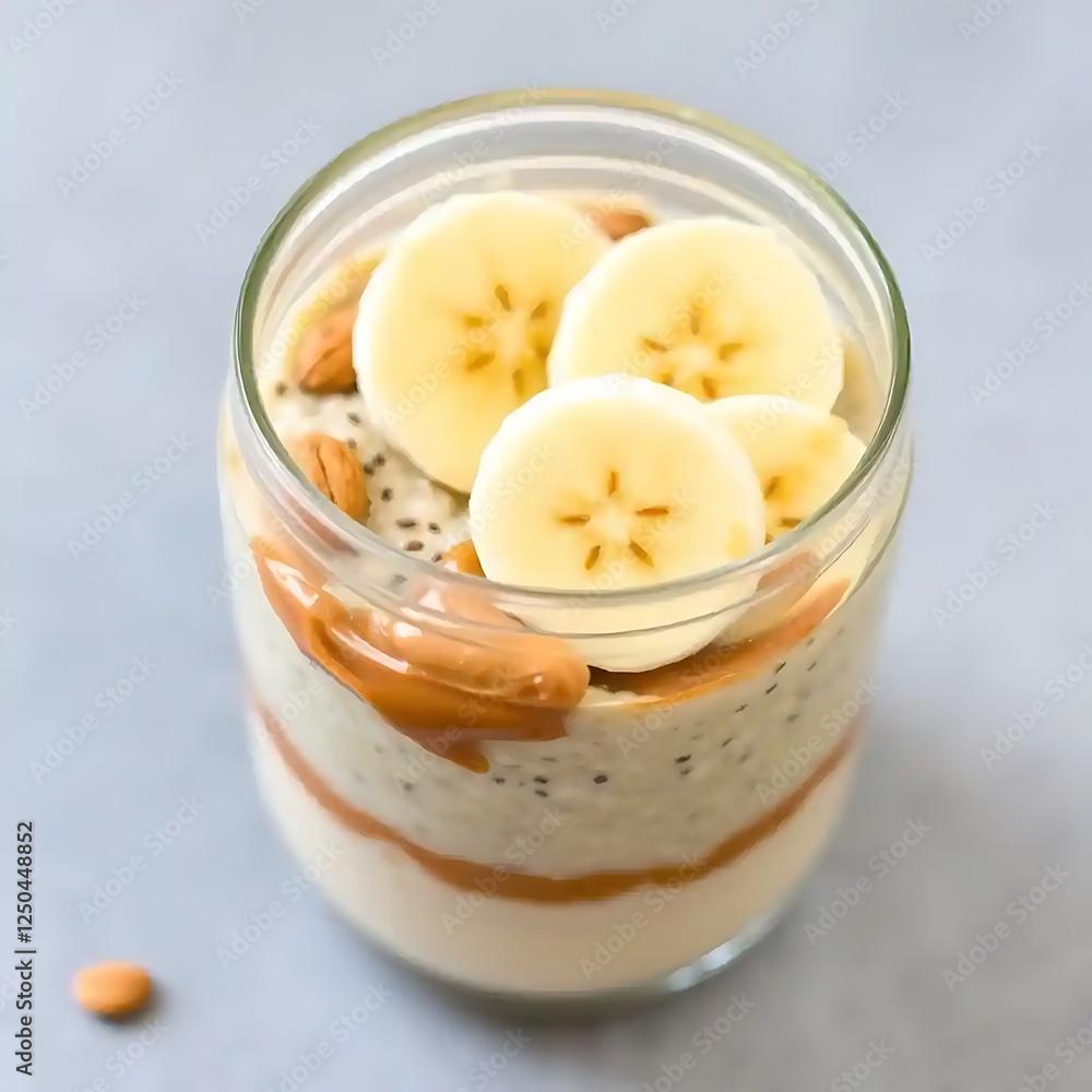 Delicious Banana Peanut Butter Chia Seed Pudding Delicious Banana Peanut Butter Chia Seed Pudding