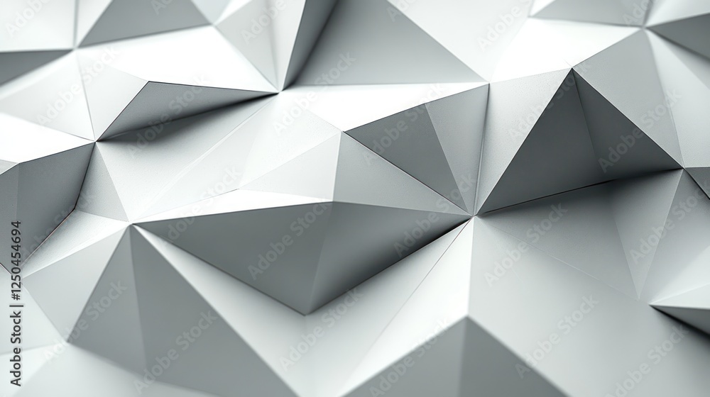 Abstract white geometric shapes background Abstract white geometric shapes background