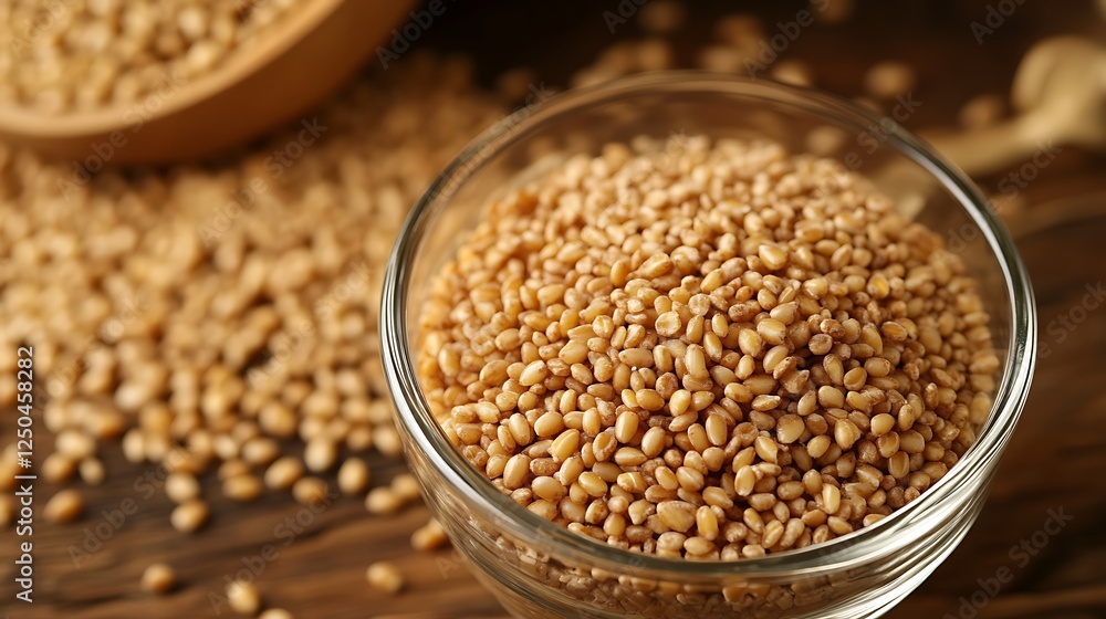 As a healthy meals combine entire grain puffy rye cereals and water in a cup As a healthy meals combine entire grain puffy rye cereals and water in a cup
