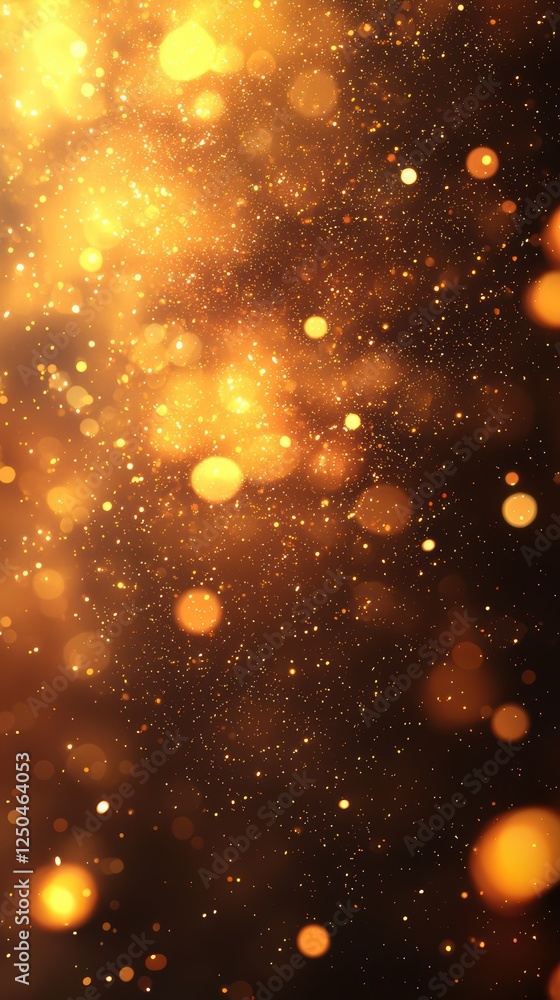 Illuminated golden glitter a dreamy celebration of elegance Illuminated golden glitter a dreamy celebration of elegance