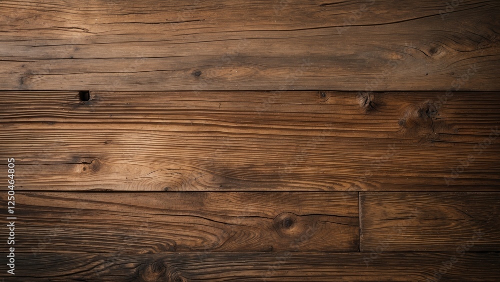 Textured rustic wooden board surface with natural grains and knots ideal for backgrounds and decorative designs. Textured rustic wooden board surface with natural grains and knots ideal for backgrounds and decorative designs.