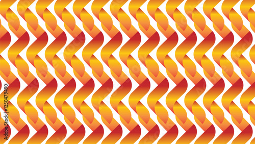 Abstract wavy lines seamless pattern vector art and illustration