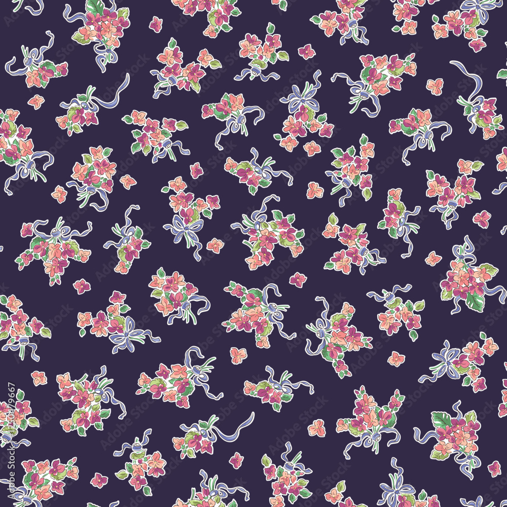 Beautiful floral pattern perfect for textile design, Beautiful floral pattern perfect for textile design,