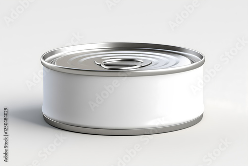 empty tin can mockup