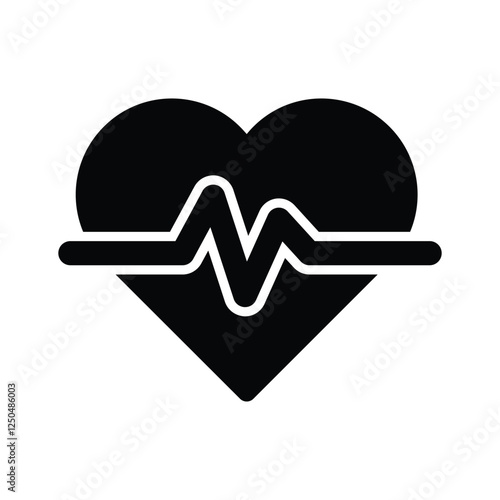 Get this amazing icon of heart health in modern style