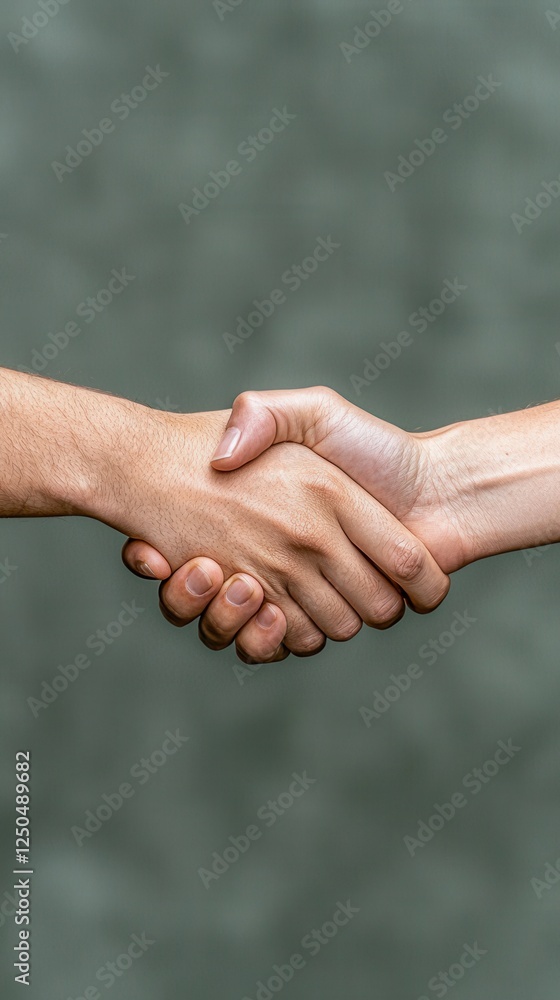 Collaborative business handshake professional office image neutral background close-up trust building Collaborative business handshake professional office image neutral background close-up trust building
