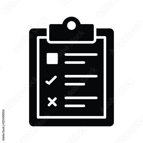 Icon representing medical information, featuring healthcare symbols and informational elements.