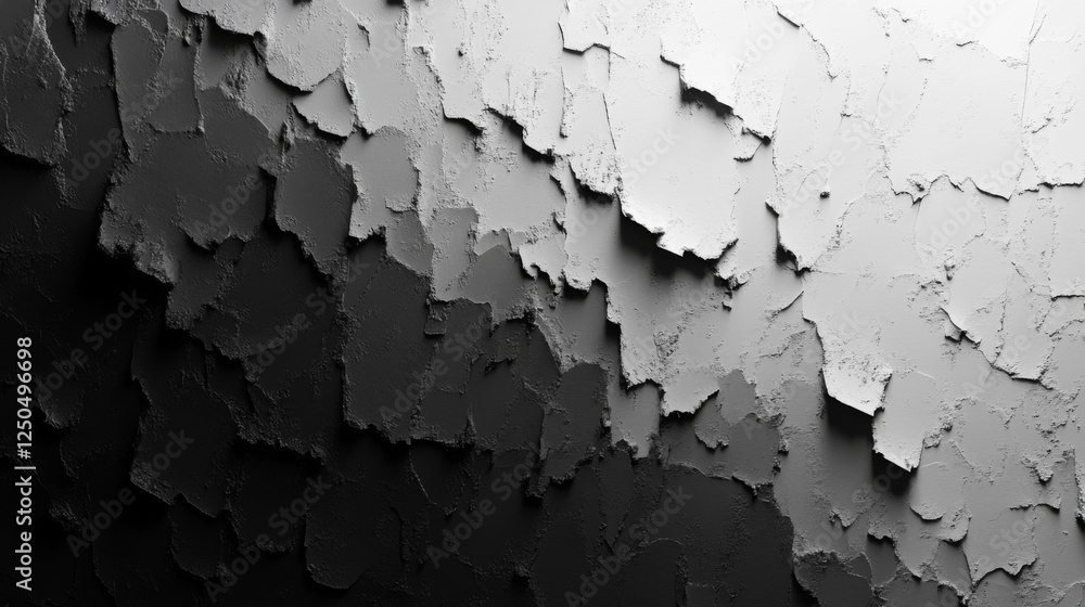 Obraz premium Abstract Gray White Black Textured Design