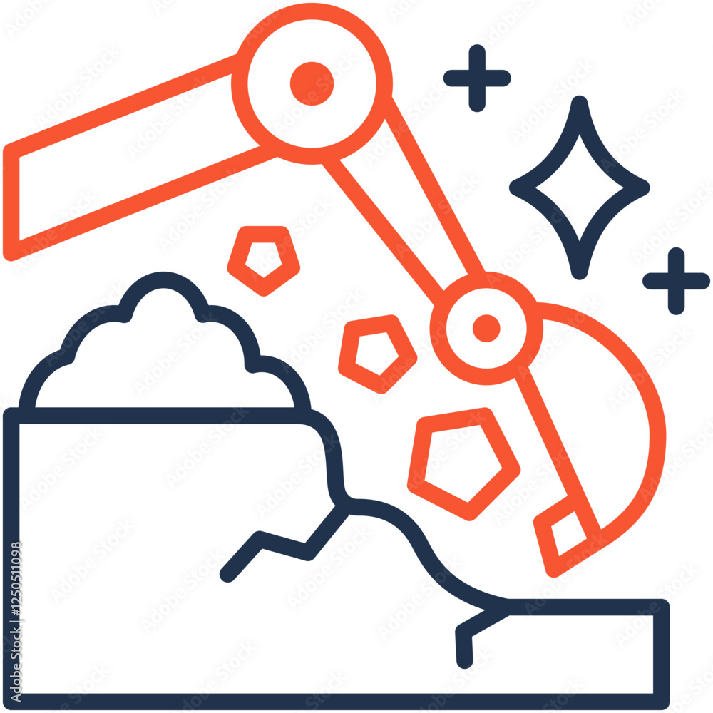 Earthmoving icon Earthmoving icon