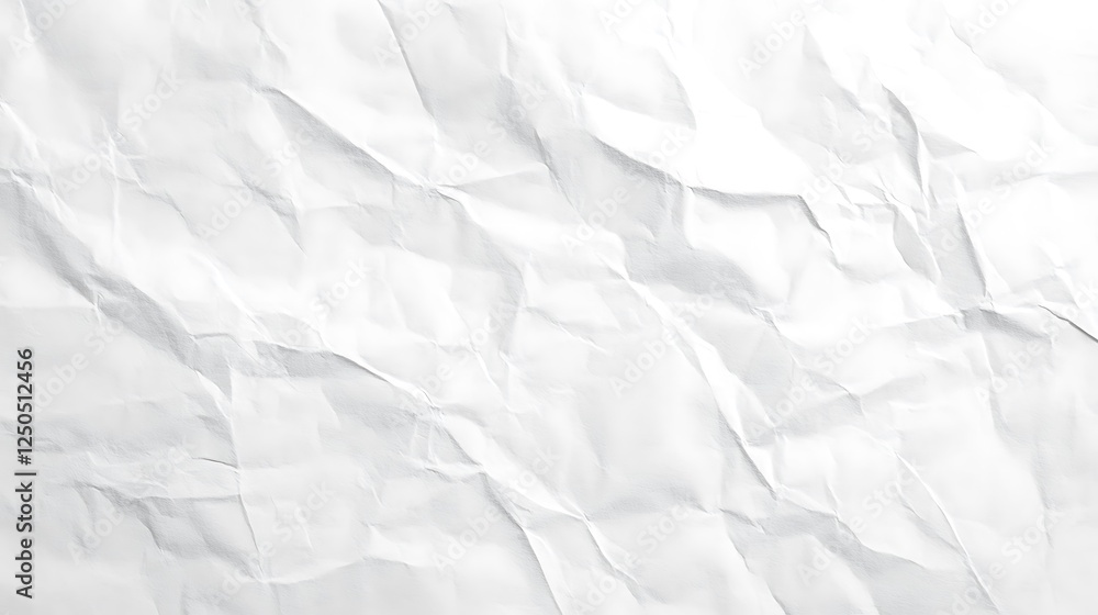Fototapeta premium White background paper texture with faint irregular grooves for an elegant tactile appearance.